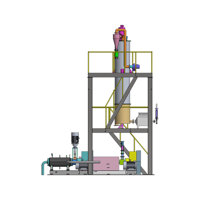 Oprema za dodavanje masterbatcha za direktno vrtenje taljenjem