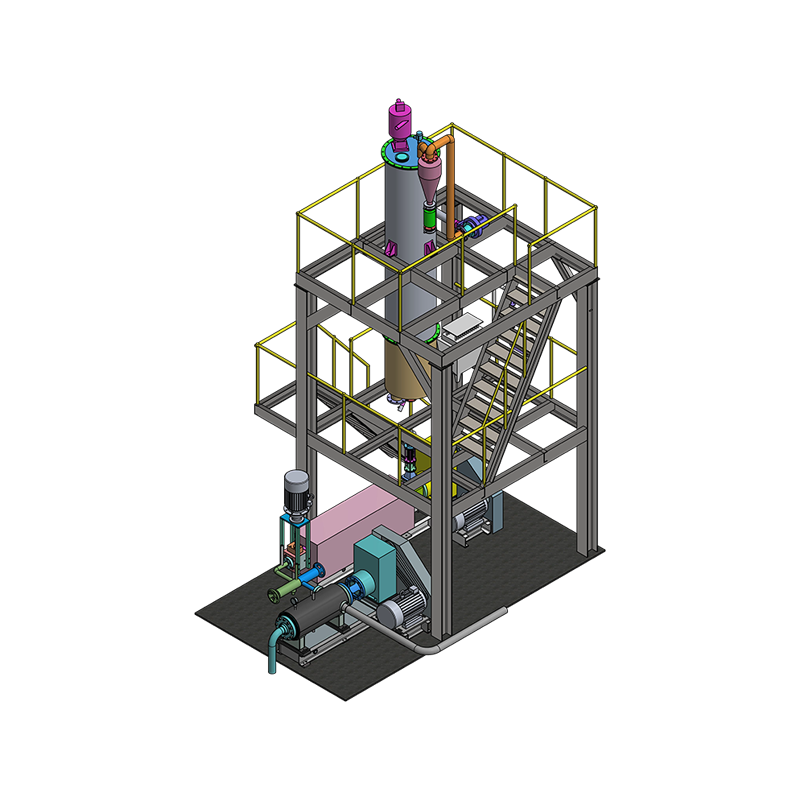 Oprema za dodavanje masterbatcha za direktno vrtenje taljenjem