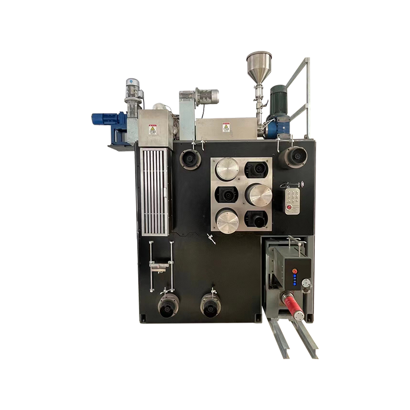 Napredni probni stroj za predenje taline