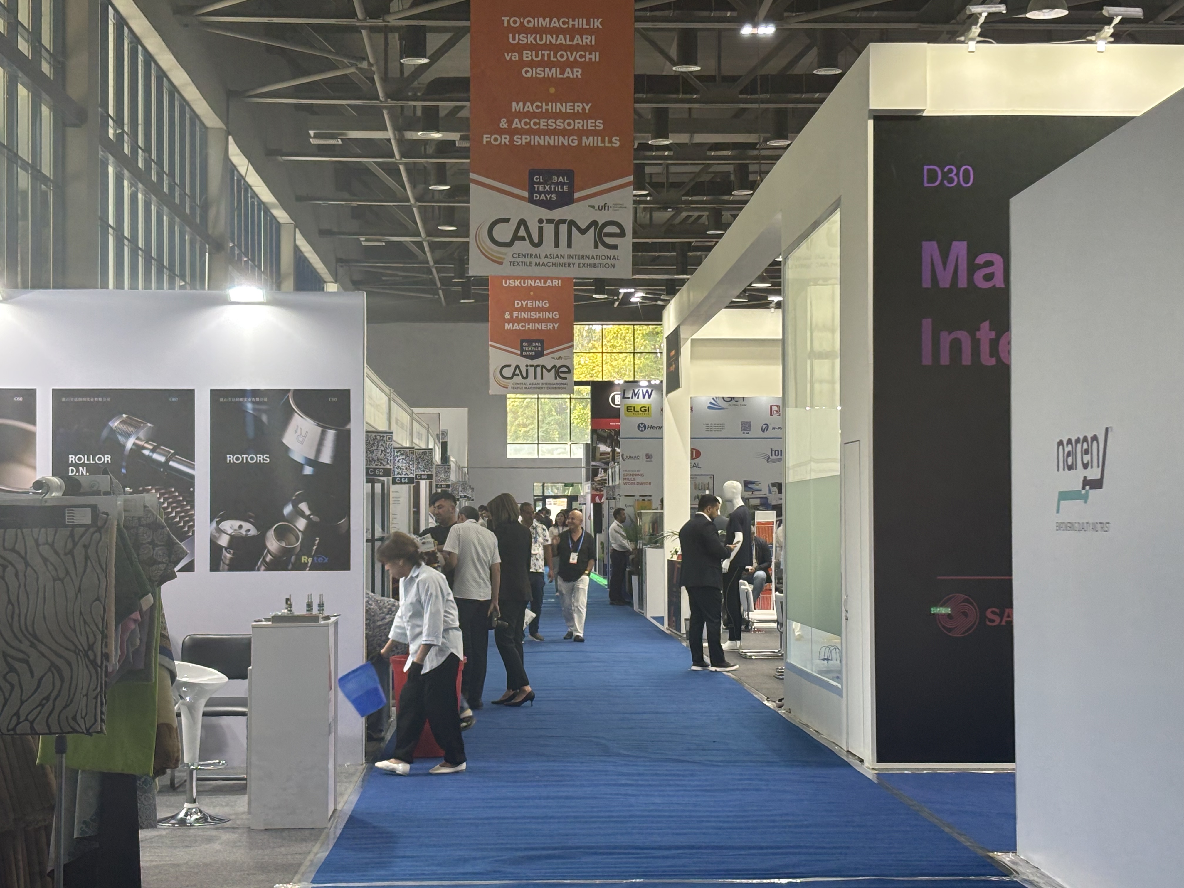 Jiaxing Shengbang predstavlja inovativnu tehnologiju predenja taline na CAITME 2025 u Taškentu